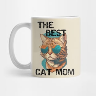 VINTAGE BEST CAT MOM , the best gift for cat lovers Mug